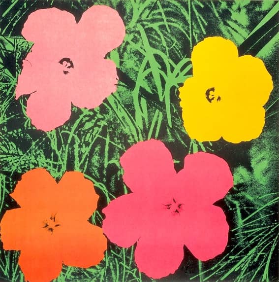 Blumen Andy Warhol